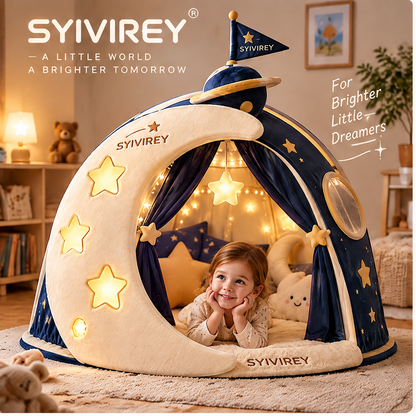 🍅SYIVIREY® Moonlight Galaxy Kids Play Tent