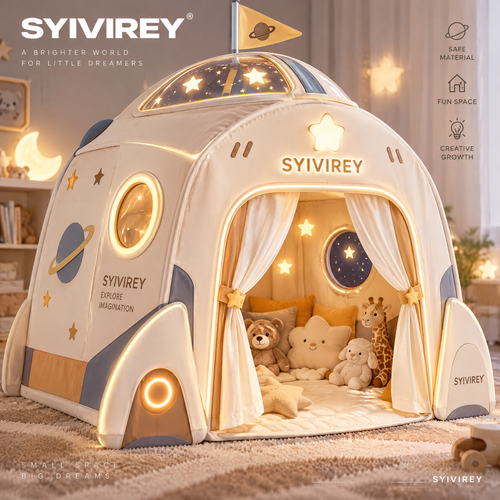 🥑SYIVIREY® StarrySpace Galaxy Kids Play Tent
