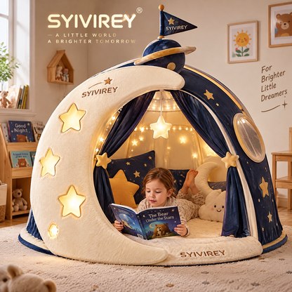 🍅SYIVIREY® Moonlight Galaxy Kids Play Tent